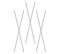 DOITOOL Alambre de Tungsteno para Hornos de Cerámica, 2 Mm de Grosor, 20 Cm Cortado, 6 Piezas, Resistente a Altas Temperaturas, Herramienta para Cocción y Fabricación de Joyería,