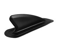 DOITOOL Aleta para Tabla de Surf Inflable de PVC Negra, Desmontable y Resistente Que Proporciona Estabilidad y Equilibrio Adecuado para Principiantes en Playa y Río
