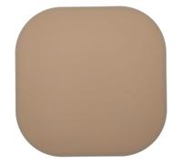 DOITOOL Alfombrilla para Comedero de Mascotas Antideslizante de Silicona Certificada, Tapete Individual Grueso Beige para Comida de Perros y Gatos, Base Estable para Alimentación