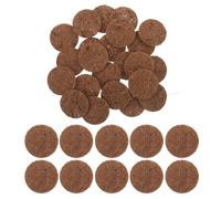 DOITOOL Almohadillas para Nidos de Palomas y Aves 100 Unidades Fibra Natural Redondas de 6 CM Transpirables y Absorbentes Esteras para Cría y Anidación Mantén Nidos Secos y Cómodos