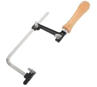 DOITOOL Arco de Sierra de Mano para Carpintería y Joyería Mango de Madera, Diseño Práctico y Corte Preciso para Trabajos de Marquetería y Metal