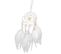 DOITOOL Atrapasueños Decorativo de Plumas de Color Claro para Decoración de Paredes y Dormitorios, Ligero y Elegante para Eliminar Pesadillas y Embellecer el Hogar