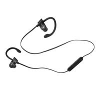 DOITOOL Auriculares Deportivos con Gancho Oreja Estéreo con Micrófono Integrado Cable TPE Resistente de 12 M Color Negro y Gris Compatibles Mayoría de Dispositivos Digitales Ideales