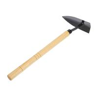 DOITOOL Azada Portátil de Mano de Acero Mango de Madera Ligera y Cómoda para Jardinería y Decoración Verano en Huertos y Árboles Frutales