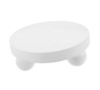 DOITOOL Banco De Madera Pequeño para Fotografía Decorativo y Práctico Accesorio para Estudio Estilo Rústico para Bebés y Decoración del Hogar