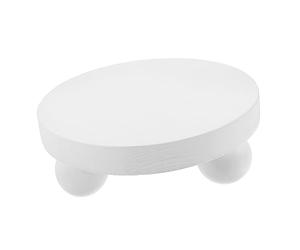 DOITOOL Banco De Madera Pequeño para Fotografía Decorativo y Práctico Accesorio para Estudio Estilo Rústico para Bebés y Decoración del Hogar