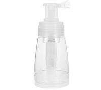 DOITOOL Barber Powder Spray Botella Vacía Soplador de Polvo 180ml Aplicador de Fibra de Cabello Recargable Viaje Cosméticos Botellas para Champú Seco Blanco