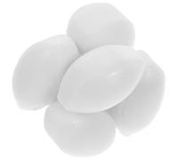 DOITOOL Barra Agitadora Magnética de Ptfe para Laboratorios, Paquete de 6 Piezas Forma de Oliva, Alta Tolerancia a Temperatura y Agitación Reutilizable