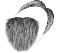 DOITOOL Bigote y Barba Falsa de Tela Adhesiva para Disfraz de Halloween y Fiestas, Realista y Resistente, Adecuado para Disfraces y Cosplay Creativos