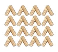 DOITOOL Bisagras Ocultas de Latón Cilíndricas 4x20 Mm, 20 Unidades, Bisagras Redondas para Carpintería y Manualidades, Ideales para Cajas de Joyería, Muebles y Compartimentos Secretos