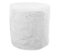 DOITOOL Bloque Redondo de Espuma Floral Blanca con Esponja para Arreglos Práctico para Floristería y Decoración de Bodas y Fiestas Incluye Espuma para Asegurar Arreglos Duraderos