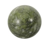 DOITOOL Bola de Cristal de Jade de Xiuyan Natural Pulida Esfera de Cristal para Oficina Feng Shui