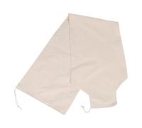 DOITOOL Bolsa de Molino de Arroz de Gran Capacidad para Accesorios de Molienda en Hogar, Tela Beige Diseño Ajustado y Recolección de Polvo para Uso Diario