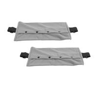 DOITOOL Bolsa de Viaje para Reptiles y Lagartos 2 Piezas Transportín Transpirable y Ligero para Dragón Barbudo Bandolera para Exteriores en Color Gris Elegante Adecuado para Transporte