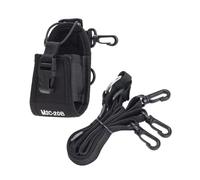 DOITOOL Bolsa Porta Radio de Nailon Modelo 20b Ajustable para Radio | Bolsa de Almacenamiento, Protege Interfono, Negro, para Teléfono y Paseos Perro