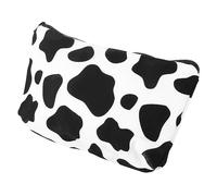 DOITOOL Bolso De Maquillaje Decorativo Mujer Neceser Bolsa Cosmética Estampada Vaca Bolso Cosméticos para Mujer