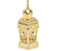 DOITOOL Botella de Vidrio Dorada de 10ml para Aceite Esencial y Perfume, Elegante y Vintage, Adecuado para Repacking y Decoración Hogar o Viajes