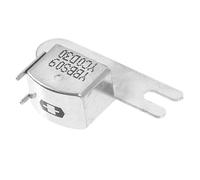 DOITOOL Cabezal Magnético Estéreo Buen Rendimiento de Grabación para Grabadora de Cassette Accesorio Botón, Material Metal Plata para Uso