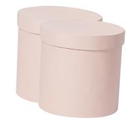 DOITOOL Caja De 2 Piezas Caja De Ramo Compromiso Mini Casarse Boda Primero Cajas Para Arreglos Flores Nupcial Acicalar Decoración Magnético Cajas Para Arreglos Mamá Cartulina Rosa