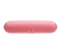 DOITOOL Caja de Cepillos de Dientes Eléctrica Rosa de Pp Soporte para Pasta Dental y Cable, Funda Portátil Adecuado para Kit Dental de Viaje