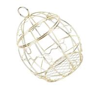 DOITOOL Caja de Dulces Metal Navideña Forma Jaula Pájaros Contenedor Dulces Obsequio Boda