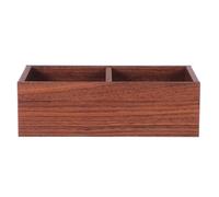 DOITOOL Caja Organizadora De Madera Maciza Para Bolsitas De Té Y Sobres De Azúcar Almacenamiento Multifuncional Para Cocina Y Oficina Diseño Minimalista Con Gran Capacidad 6.29X3.14X1.96In
