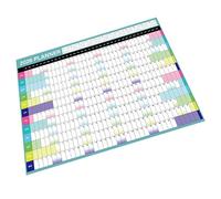 DOITOOL Calendario de Pared Grande con Planificador Mensual Colgante Organizador Anual de Papel para Escuela y Hogar Planificador de Tareas y Fechas Importantes