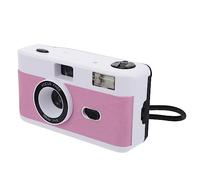 DOITOOL Cámara De Película Vintage Reusable De Flash Incorporado para Filmar Momentos Especiales Colores Rosa y Morado para Principiantes Fotografía