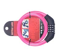 DOITOOL Candado de Cadena para Bicicleta y Motocicleta Combinación de 4 Dígitos, Acero y Pvc, Fácil de Llevar y Manejar para Seguridad al Aire Libre