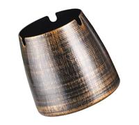 DOITOOL Cenicero Retro de Metal Vintage Compacto y Resistente para Cigarrillos Decorativo para Hogar Oficina Bar y Café Antiguo