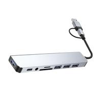 DOITOOL Centro De La Computadora Puertos Conectores Puntos De Venta Dispositivos Salida Expansor WiFi Adaptadores Divisor De Potencia USB Unión Multi Extensor Red Componente Electrónico