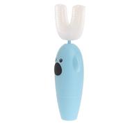 DOITOOL Cepillo de Dientes Eléctrico en Forma de U para Niños con Cabezal de Gel Portátil Cepillo de Dientes Inteligente de Silicona para Niños Pequeños Cepillo de Dientes Automático para