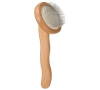 DOITOOL Cepillo para Fieltrar Lana con Aguja y Mango de Madera Ergonómico Cardadora Manual Pequeña para Proyectos de Fieltro Artesanal Herramienta Precisa para Manualidades y Confección