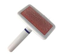 DOITOOL Cepillo para Mascotas Pequeño y Ligero con Pin de Acero Inoxidable Peine para Perros y Gatos que Elimina Pelo Suelto y Enredos Ergonómico para Cuidado y Limpieza de Mascotas