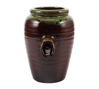 DOITOOL Cerámica Ecológica con Sistema de Recirculación Fuente de Jarra Decorativa para Jardín y Acuario Cascada Compacta para Terraza y Salón Filtro de Agua Innovador y Diseño Tradicional