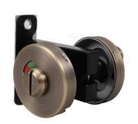 DOITOOL Cerradura Indicador de Privacidad de Acero Inoxidable 304 de Puerta para Baño y Protección contra Desgaste para Baños Públicos y Espacios Comerciales