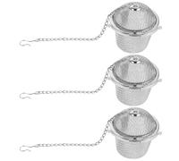 DOITOOL Cesta de Limpieza Diseño Multicompartment para Joyas de Acero Inoxidable 3 Piezas para Cadenas Delicadas y Pulseras Vintage en Limpiador Ultrasónico