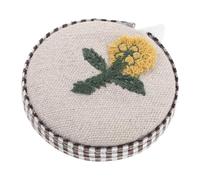 DOITOOL Cinta Métrica de Sastre Retráctil de 1,5 M, Tela Flexible Bordado Vintage, Herramienta de Medición para Costura y Ropa, Cinta Métrica Suave para Manualidades y Confección