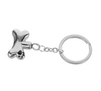 DOITOOL Colgante Cenizas Perro Llavero Urn Key Pendant Acero Inoxidable Cremación Hueso Recuerdo Mascota Regalo Compacto Portátil