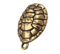 DOITOOL Colgante con Forma de Caparazón de Tortuga para Adorno Retro para Manualidades Colgante Único para Diy Joyería Accesorios para Eventos y Diario