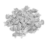 DOITOOL Colgantes de gorra de graduación, dijes de aleación para hacer joyas, declaración de moda única, alta durabilidad para decoraciones de graduación y, 1.70X1.50X0.10CM, aleación, No es una