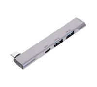 DOITOOL Concentrador USB-c de Puertos Adaptador USB para Portátil Expansor USB Múltiple para Conectar Periféricos Oficina o Hogar