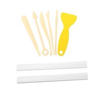 DOITOOL Conjunto de Herramientas para Modelado y Tallado de Arcilla Polimérica Kit Diy para Esculpir Cortar y Dar Forma con Bordes Suaves y Diseño Ergonómico para Arte y Manualidades