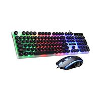 DOITOOL Conjunto De Teclado y Ratón Cable Teclado USB para Computadora Práctico para Uso Oficina o Hogar