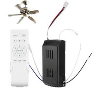 DOITOOL Controlador Motor Dc Regulable para Ventilador Techo y Luz Mando Distancia Inalámbrico Motor Velocidad Variable bajo Voltaje Compatible para Hogar y Oficina Instalación Fácil