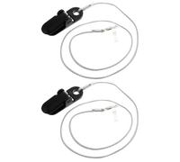 DOITOOL Cordón Antipérdida de Nylon y Silicona, Práctico y Portátil para Viajes, Reduce Vibraciones y Protege para Personas Mayores Dinámicas, Pack de 2