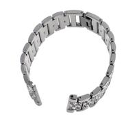 DOITOOL Correa De Reloj Huami Botones Cierre Talón Reloj Brillante Correa De Vestir De Diamantes Hombres Cierres Accesorios Para Pulseras Bandas Piedra Preciosa Sentido Banda Metal Golden