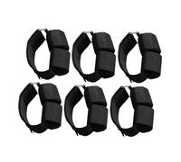 DOITOOL Correas Ajustables para Tobillos de Levantamiento de Pesas en Webbing Negro Soporte para Movimientos Compuestos y Fácil Instalación para Entrenamiento en Casa