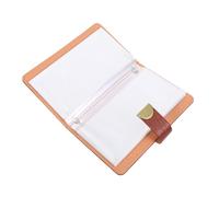 DOITOOL Cuaderno de Ahorro con Candado de Contraseña Carpeta Organizadora de Presupuesto con 100 Sobres para Diseño de Piel Sintética Textura Cocodrilo en Marrón Oscuro Adecuado para