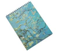 DOITOOL Cuaderno de Bocetos A4 Espiral Cuaderno de Dibujo para Pintar y Esbozar Papel Seguro y Duradero Formato Portátil para Uso en Casa Clase Aire Libre Patrón Aleatorio